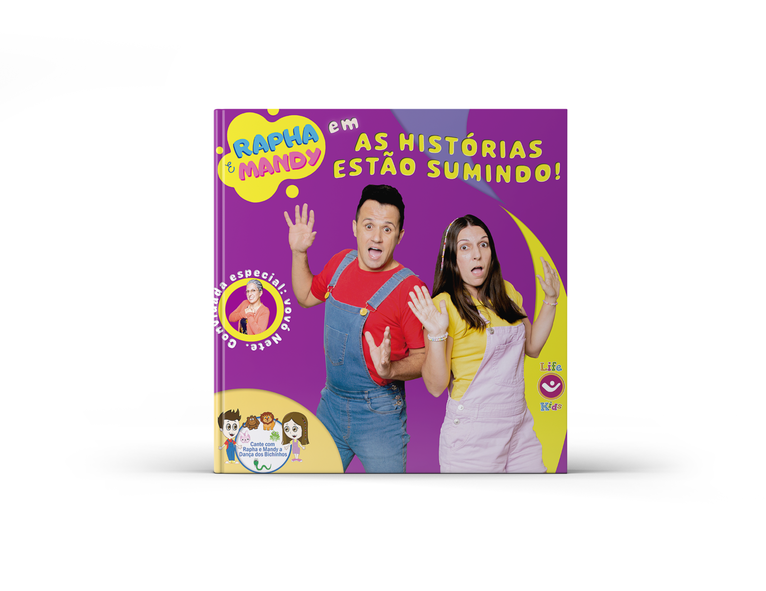 Capa de Rapha e Mandy – As histórias estão sumindo!