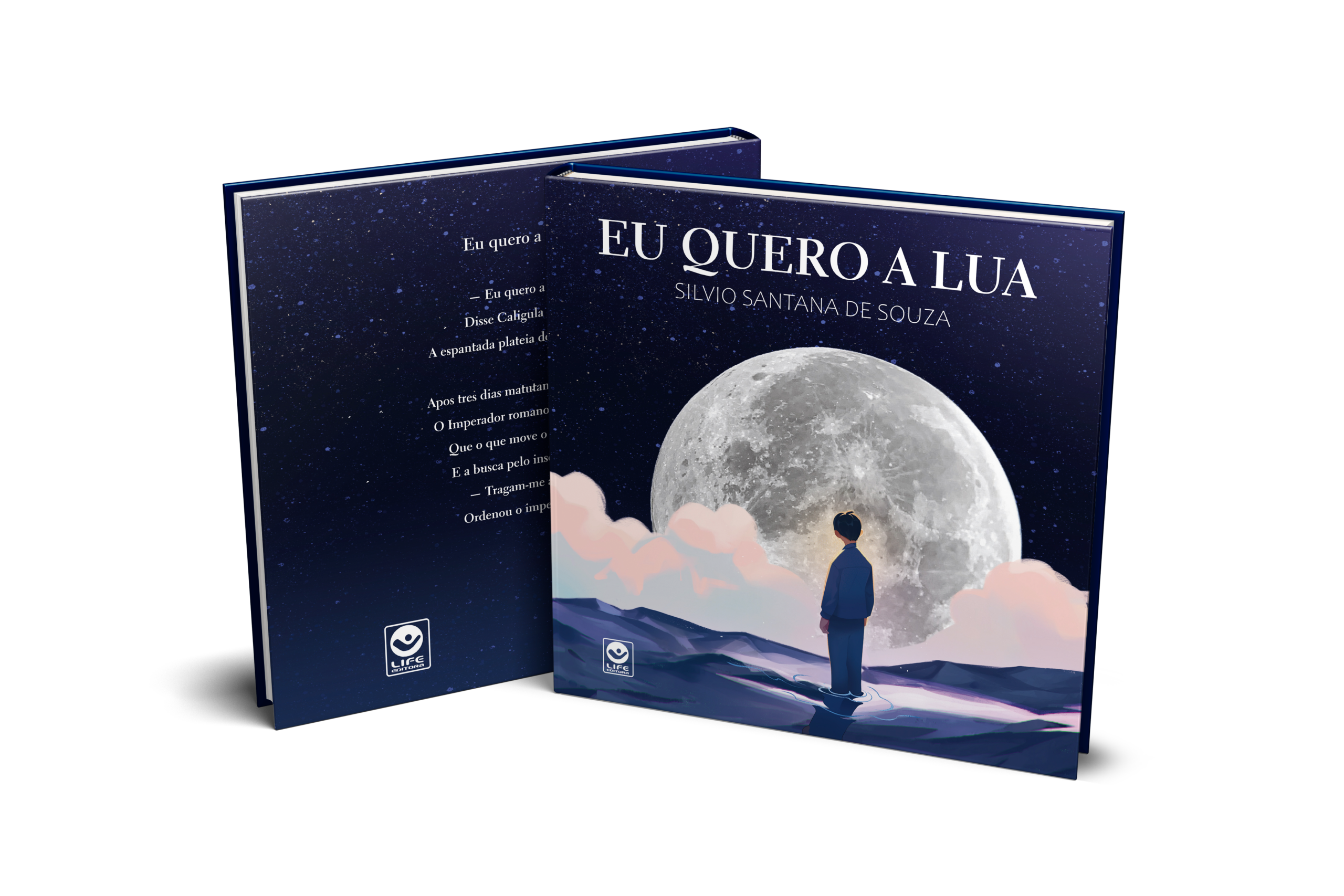 Capa de Livro Eu quero a Lua