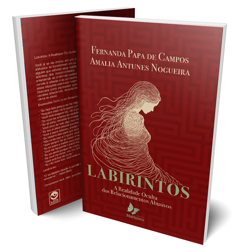 Capa de Labirintos – A realidade oculta dos relacionamentos abusivos
